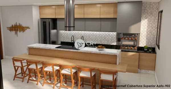 Cobertura Duplex, 158.4m² - Bairro Laranjeiras, Uberlândia/MG