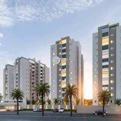 Aptº Padrão, 2 quartos sendo 1 suite e varanda, Tubalina - Uberlânda
