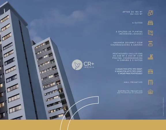 Apartamento Alto Padrão, 4 suítes | 3 vagas de garagem, Hall Privativo - Bairro Jardim Karaíba.