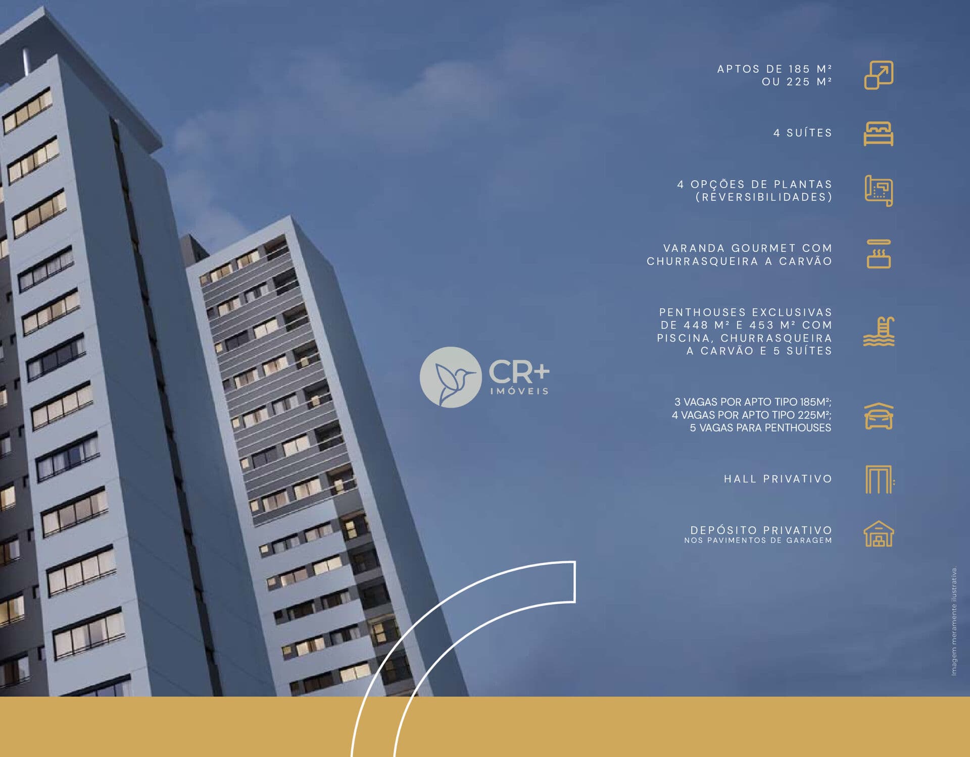 Apartamento Alto Padrão, 4 suítes | 3 vagas de garagem, Hall Privativo - Bairro Jardim Karaíba.