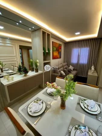 Apartamento com 2 quartos, sendo 1 suíte - Bairro Jardim Holanda.
