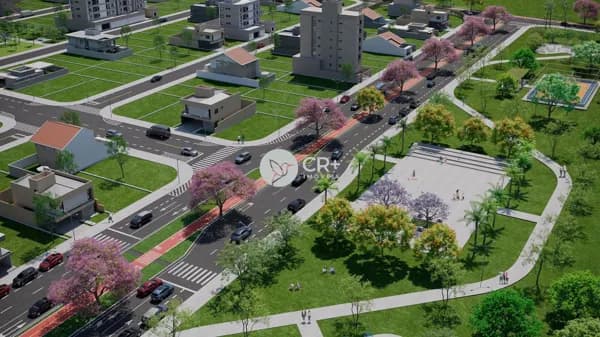Loteamento, bairro planejado no Shopping Park.