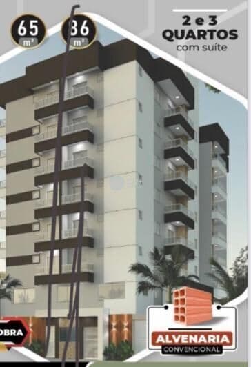 Apartamentos de 2 quartos, sendo 2 suítes e 3 quartos, sendo 3 suítes – 2 vagas soltas por unidade - Bairro Jaraguá.