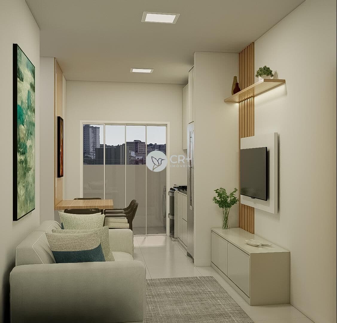 Apartamentos com 2 dormitórios, banheiro, sala, cozinha, sacada e 1 vaga - Bairro Mansour.