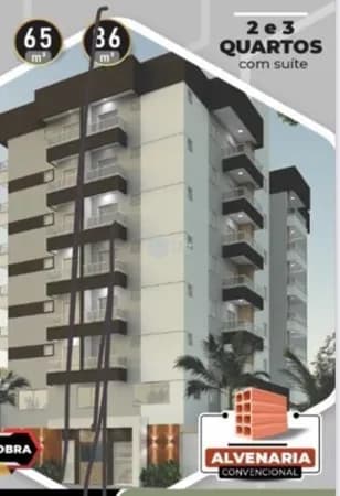 Apartamentos de 2 quartos, sendo 2 suítes e 3 quartos, sendo 3 suítes – 2 vagas soltas por unidade - Bairro Jaraguá.