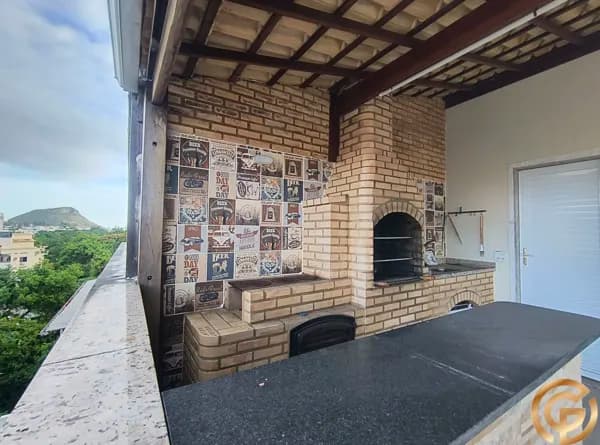 Cobertura Dúplex, 320m² com 180m² de área construída, 3 Suítes, e enorme terraço de lazer, na Gleba B.