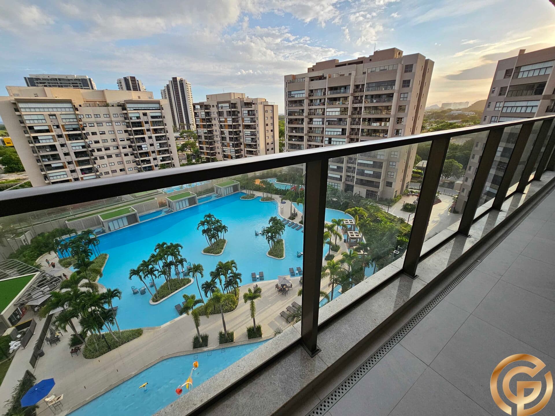 122,91 m² | 3 QUARTOS (POSS. 2 SUÍTES) | 2 VAGAS APARTAMENTO À VENDA — ORYGEM ACQUA HOME | QUADRA Z – BARRA DA TIJUCA