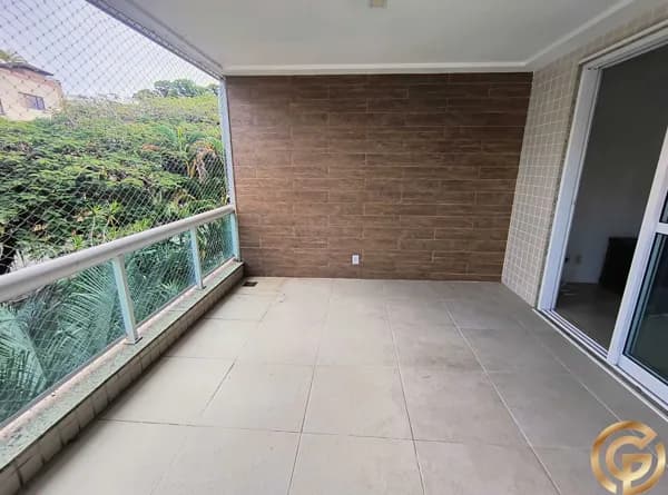Frontal, 125m², 3 quartos, 2 vagas, prédio moderno – Recreio dos Bandeirantes