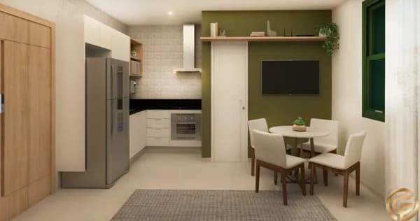 Apartamento Sala/Quarto, reformado e mobiliado,. ISENTO IPTU no Bairro Peixoto – Copacabana