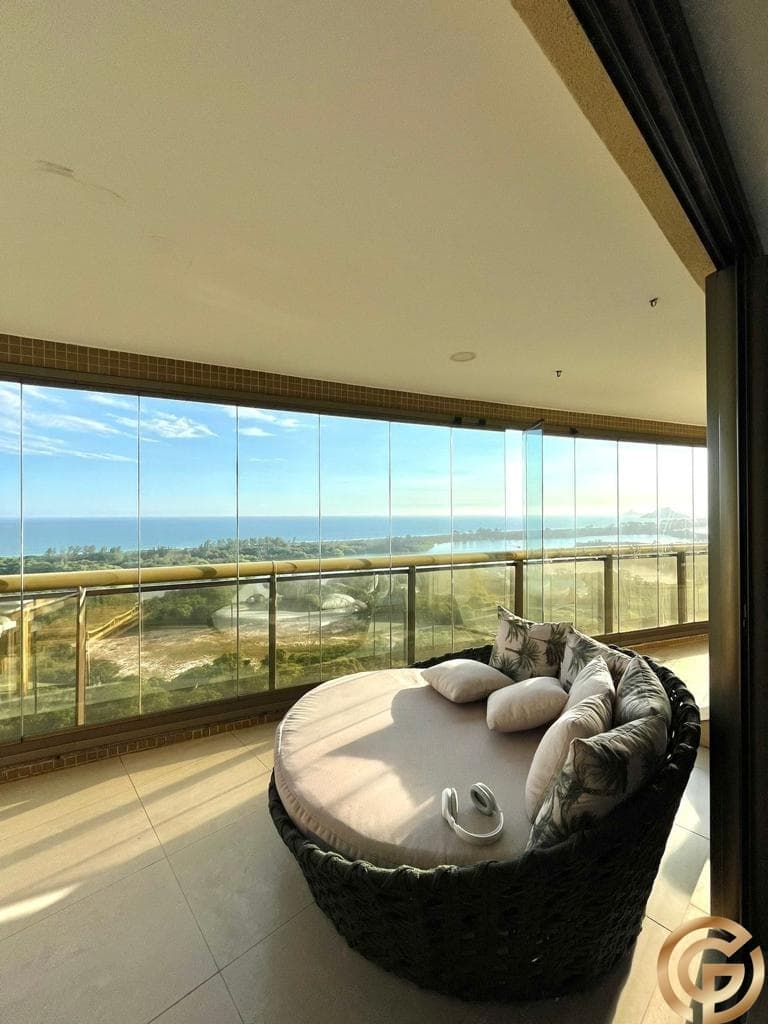Apartamento Alto Padrão com Vista Mar no Pedra de Itaúna, Barra da Tijuca, próximo ao Golfe.