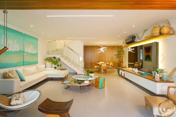 Casa Moderna de Alto Padrão em Condomínio com segurança armada na Barra da Tijuca, Rio de Janeiro/RJ