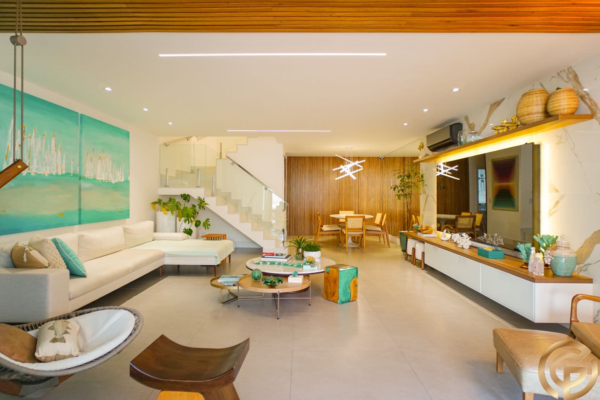 Casa Moderna de Alto Padrão em Condomínio com segurança armada na Barra da Tijuca, Rio de Janeiro/RJ