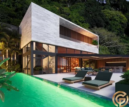 LEBLON Mansão Jardim Pernambuco | 930 m² | 5 Suítes | Arquitetura Internacional