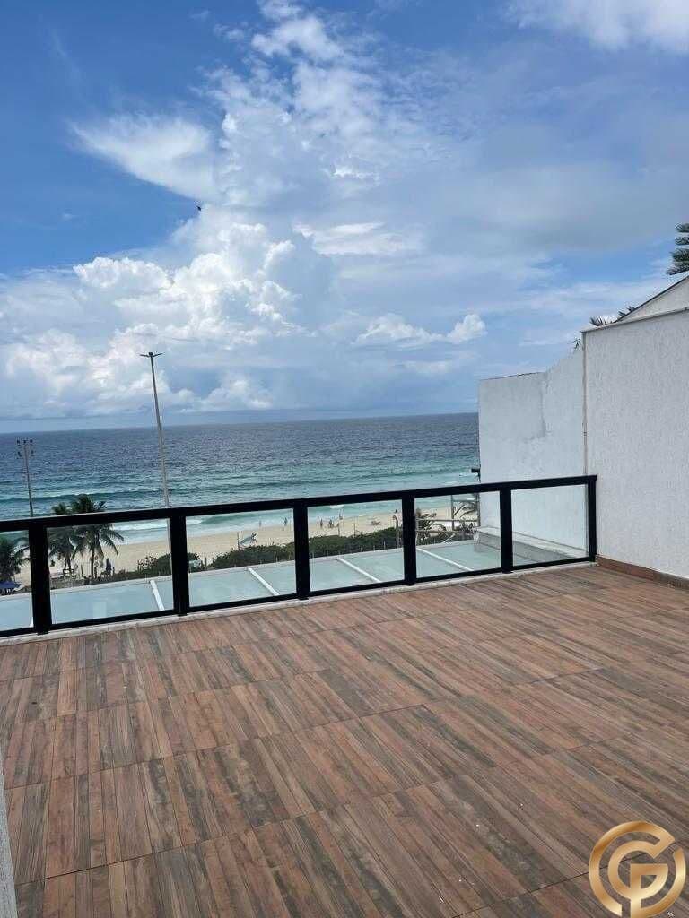 Cobertura Frontal Mar com 4 Suítes, 4 vagas, na Avenida Lúcio Costa – Barra da Tijuca