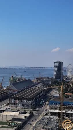 Apartamento 52m² – 2 quartos (1 suíte) – Vaga – Porto Maravilha RJ
