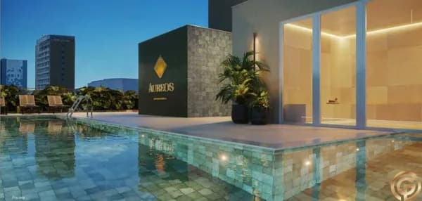Studio no Áureos Residences - 27 m² de puro estilo: fusão perfeita entre histórico e contemporâneo no coração do Rio de Janeiro.