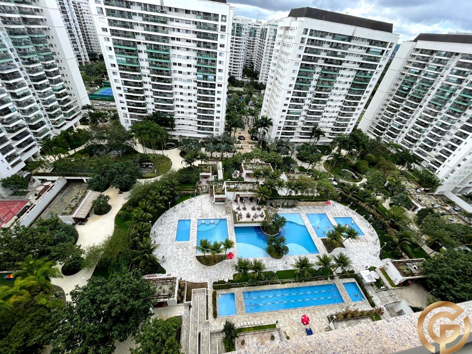 Apartamento Alto Padrão, 113m² com vista externa, 3 quartos mais dependências, 2 vagas e o melhor Resort Lazer do Cidade Jardim Barra.