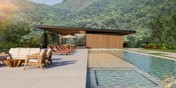 Casa de Luxo, contemporânea, 7 suítes, em condomínio com segurança Armada, em São Conrado - Zona Sul do Rio.