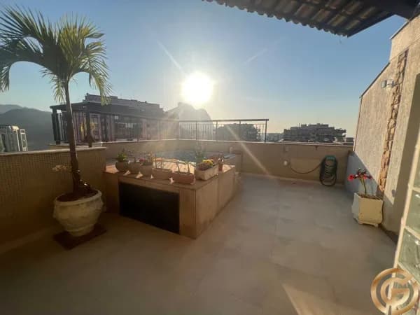 COBERTURA LINEAR – 210m² 3 Quartos 3 Vagas, CONDOMÍNIO LYON, na ABM – BARRA DA TIJUCA
