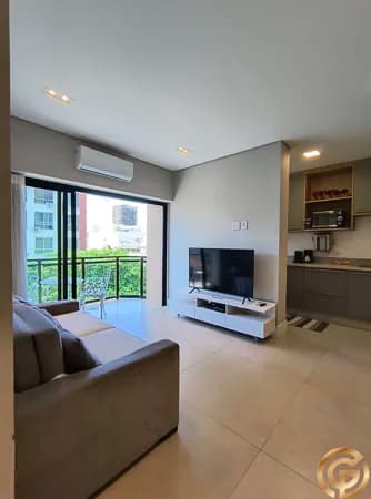 Apartamento 2 Suítes, 65m², no Top Leblon Apart Services, melhor Flat do Leblon com Rooftop e Piscina vista Mar.