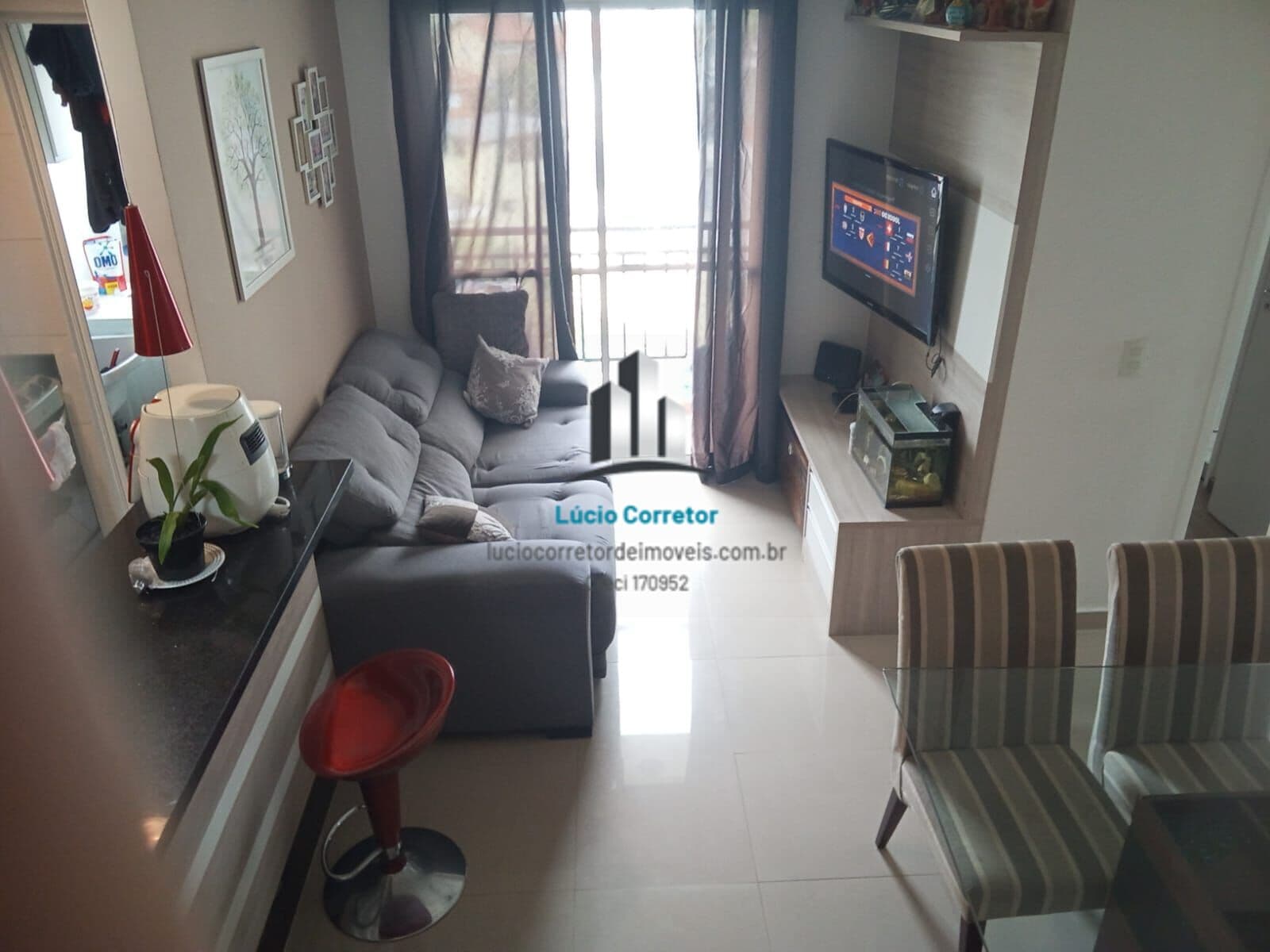 Apartamento Planejado com 02 Quarto, 01 Banheiro, 01 Vaga - 53m² por R$ 435.000,00 - Jardim Brasil- São Paulo - SP