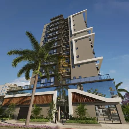 Apartamento a 90 metros do mar em no Residencial Marbella.