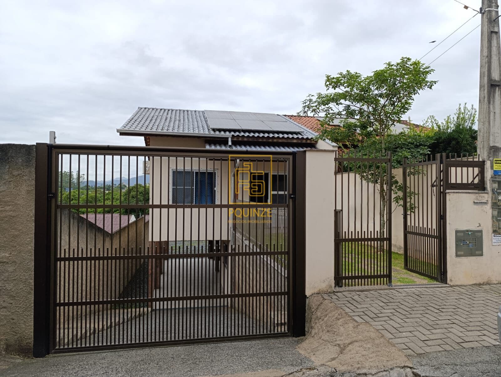 Casa com energia solar no bairro João Paulo II em Indaial