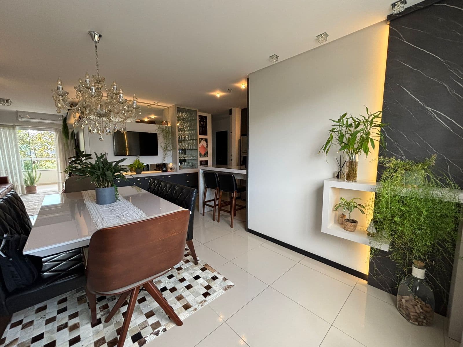 Apartamento mobiliado com 2 dormitórios em Timbó