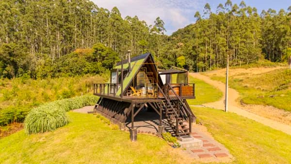 Encantador sítio com chalés para Airbnb