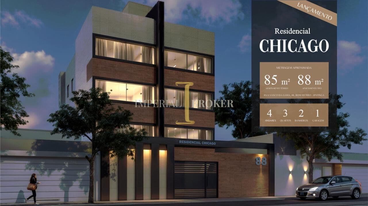 Apartamento em Bom Retiro, Ipatinga/MG