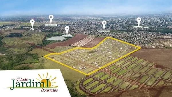 Terreno em Loteamento em CIDADE JARDIM 1, Dourados/MS