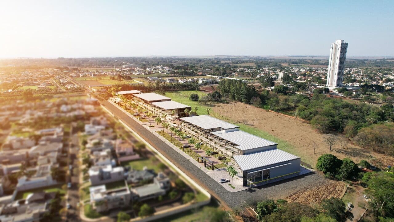 Salão comercial - Boulevard em construção