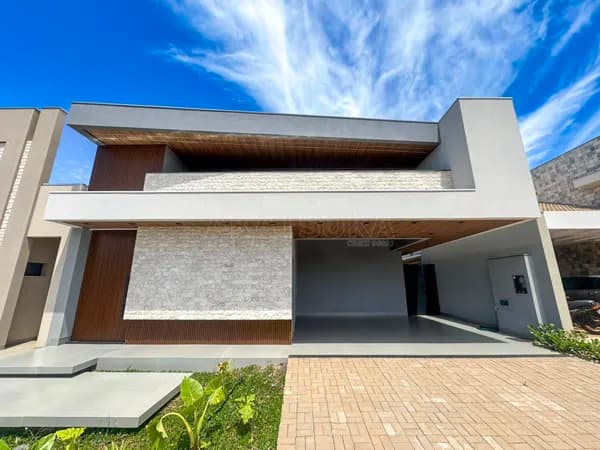 Casa Nova em Condomínio Fechado - Residencial Porto Madero Dourados MS