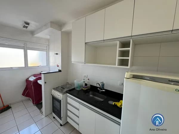 Apartamento de 56m² com 2 dormitórios e Sacada no Parque Industrial em São José dos Campos