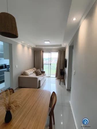 Apartamento Mobiliado de 66m² com 2 dormitórios no Pq Flamboyant em São José dos Campos