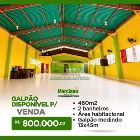 Galpão/Depósito/Armazém em Boa Vista - Tancredo Neves