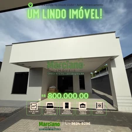 Casa em Boa Vista - Jóquei Clube