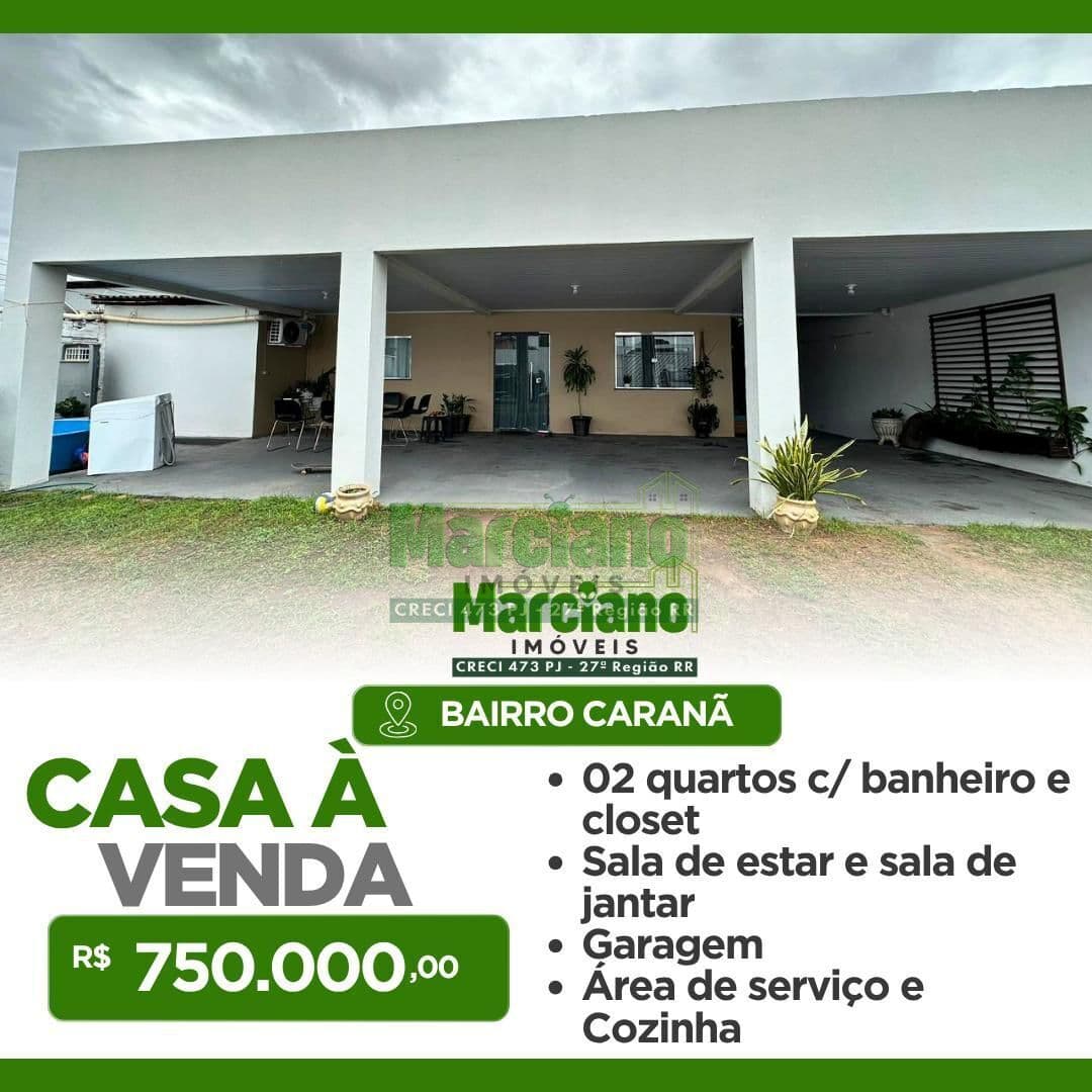 Casa em Boa Vista - Caranã