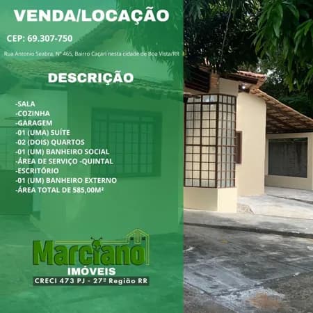 Casa para Venda/Aluguel