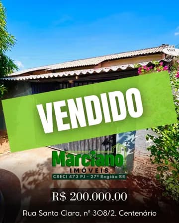 👽CASA PARA VENDA - BAIRRO CENTENÁRIO