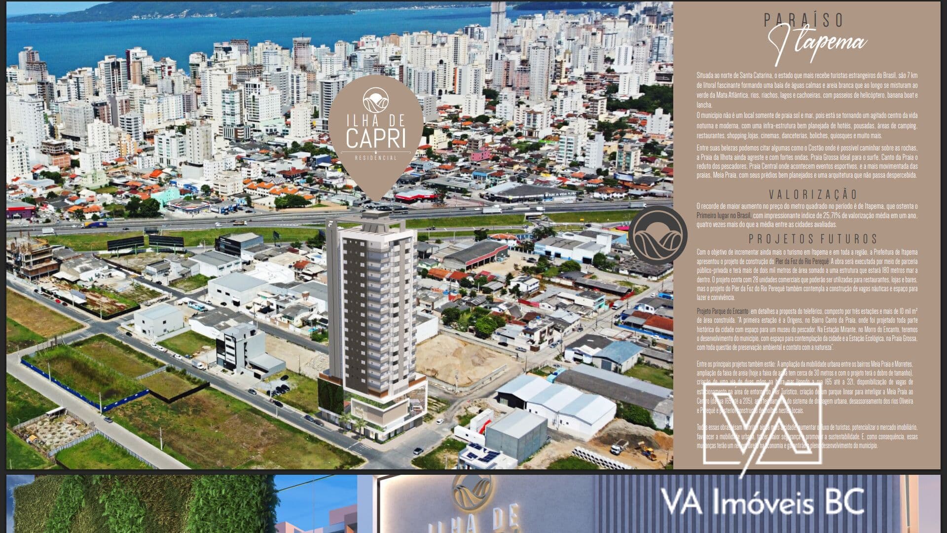 Apartamento em Meia Praia, Itapema/SC