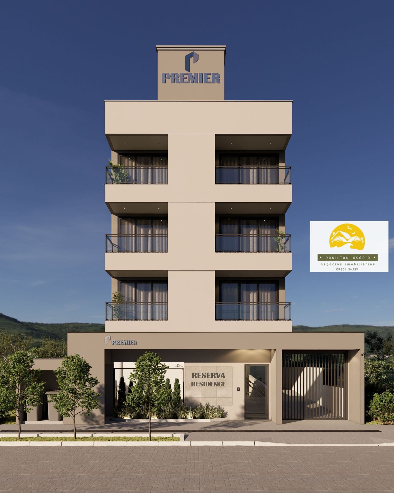 Apartamento Praia do Meio - Pinheira