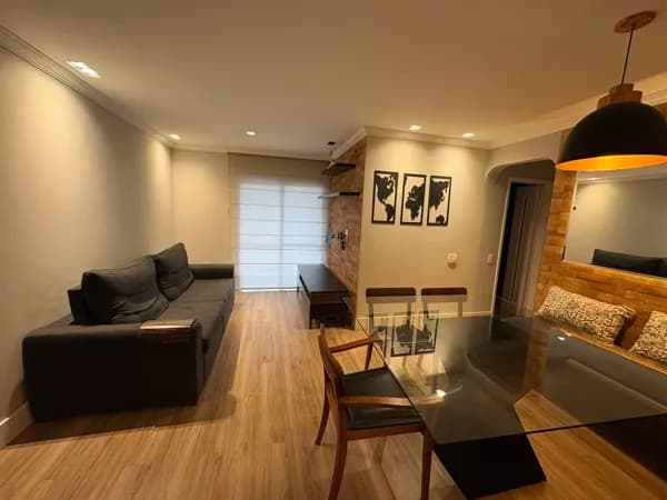 Apartamento para locação no bairro Moema - São Paulo/SP, Zona Sul