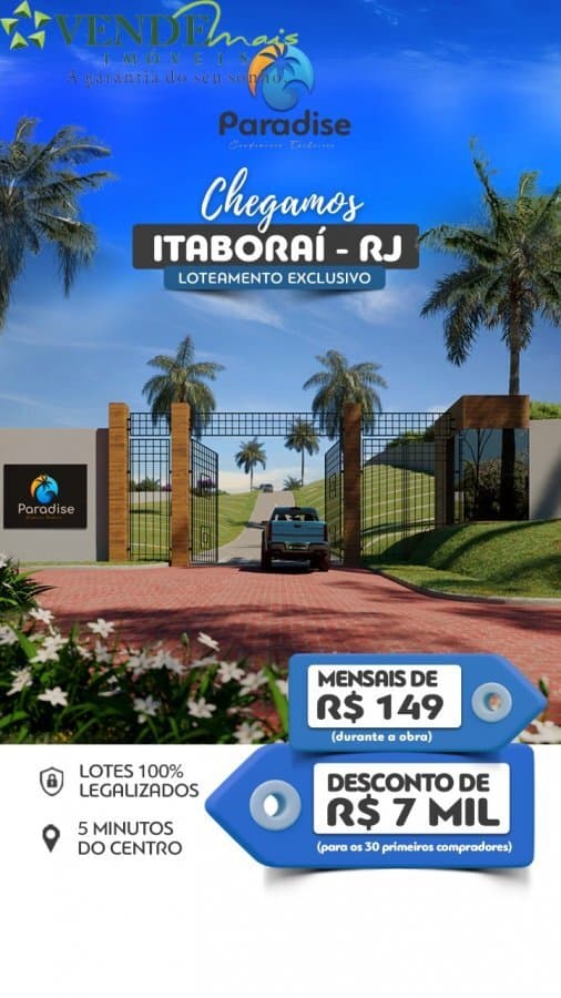 Terreno em Condomínio para Venda em Pacheco Itaboraí-RJ