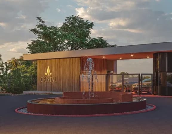 Terreno no condomínio Cristal Park