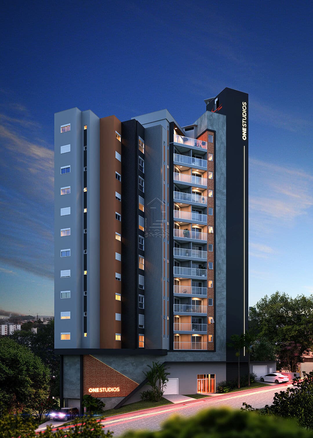Apartamento à venda no One Studios- Criciúma/SC