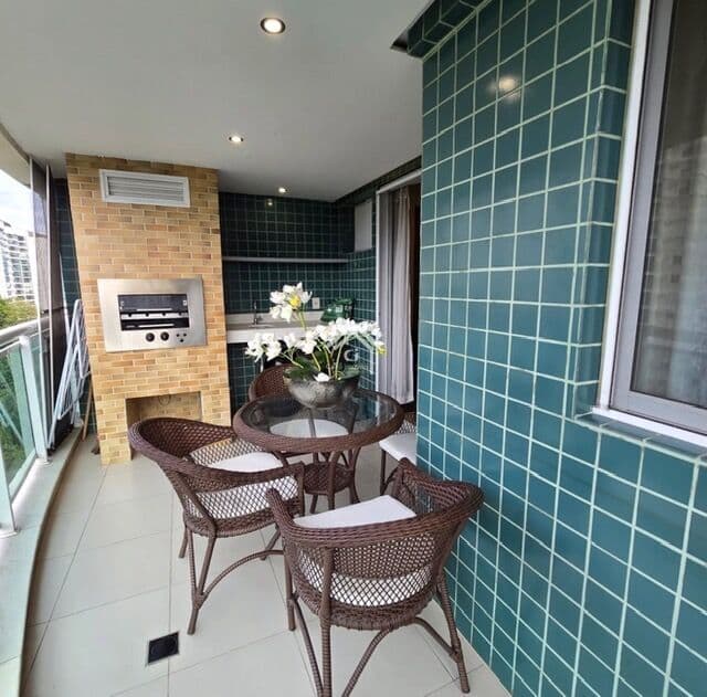 Apartamento decorado no Condomínio Rio2