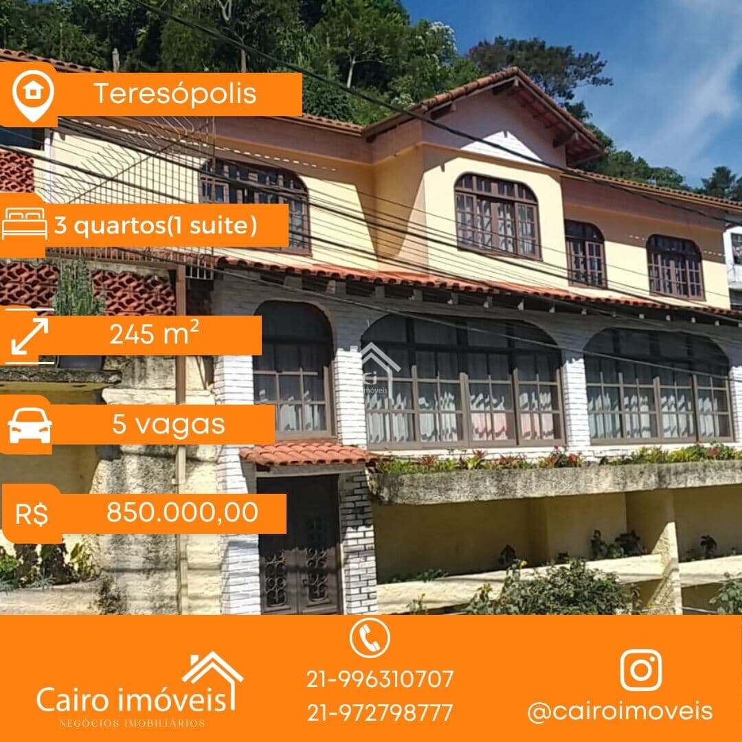 Casa em excelente localização em Teresópolis