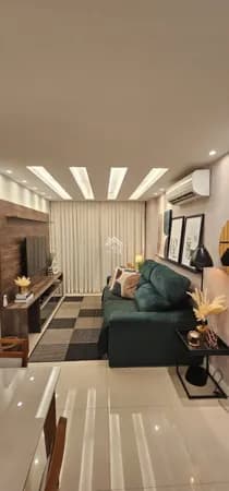 Apartamento de 3 quartos finamente decorado no Condomínio Maui