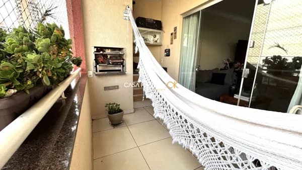 Apartamento à venda com Varanda Gourmet e Quintal no Jardim Nova Aliança